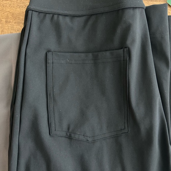 Halara Daystretch Waisted Pockets Straight Leg Casual Pants - Large - Picture 3 of 7